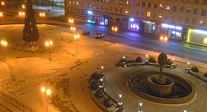 Фонтан в парке 300 летия